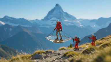 Anti-Gravity Sandals Too Effective, Hikers Keep Floating Away; Rescue Teams Resort to Giant Butterfly Nets - Style 3