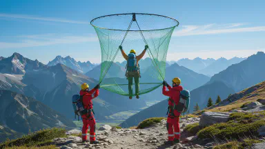 Anti-Gravity Sandals Too Effective, Hikers Keep Floating Away; Rescue Teams Resort to Giant Butterfly Nets - Style 5