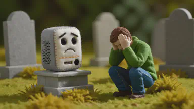 ガジェット霊園でAI、最後の言葉は「パスワードは…」。所有者、データ取り出せず号泣。 - Style 2