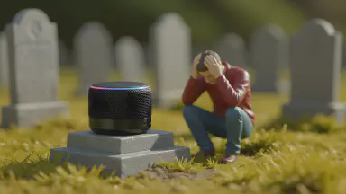 ガジェット霊園でAI、最後の言葉は「パスワードは…」。所有者、データ取り出せず号泣。 - Style 3