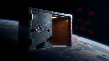 Mystery Object in Orbit Identified as Lost Government Cabinet from the 80s. Government: 'It's a Piggy Bank for the Future' - Main Image