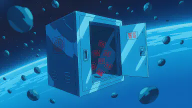 Mystery Object in Orbit Identified as Lost Government Cabinet from the 80s. Government: 'It's a Piggy Bank for the Future' - Style 1