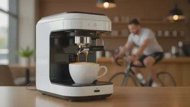 最新AIバリスタ、動力源は「ペダルを漕ぐ人間」。CEOは「究極の有機エネルギー」と説明 - Style 3