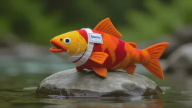 「プロテインは天然物に限る」川を遡上するムキムキ鮭、大手サプリ会社と電撃契約 - Style 2