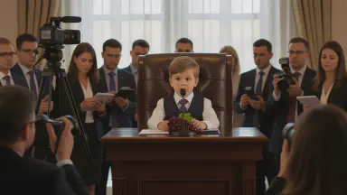 "Single Misplaced Kyoho Grape Erases Star System" Cabinet Office Appoints 3-Year-Old as Special Minister - Style 4