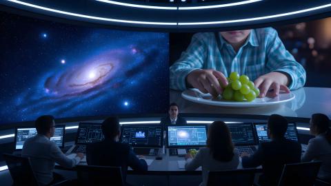 "Single Misplaced Kyoho Grape Erases Star System" Cabinet Office Appoints 3-Year-Old as Special Minister