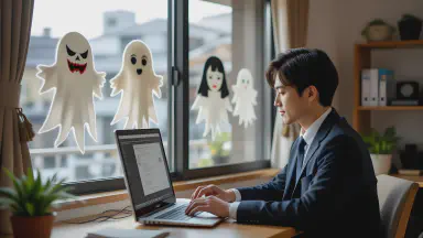 新都市伝説『きっちり定時で帰る鈴木さん』、あまりの普通さに『口裂け女』がただのマスク美人に見えてしまう現象が多発 - Style 3