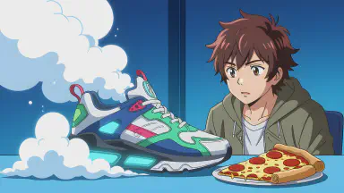 AI Sneakers Sync with Wearer's Stomach to 'Shoulder' Food Digestion, But Shoes Also Get Heartburn - Style 1