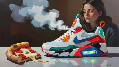 AI Sneakers Sync with Wearer's Stomach to 'Shoulder' Food Digestion, But Shoes Also Get Heartburn - Style 4