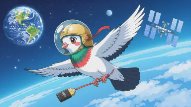 全衛星ダウン。最後の希望は『徳川家』が飼育した宇宙伝書鳩だった…NASAが古文書を公開 - Style 1