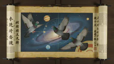 全衛星ダウン。最後の希望は『徳川家』が飼育した宇宙伝書鳩だった…NASAが古文書を公開 - Style 4