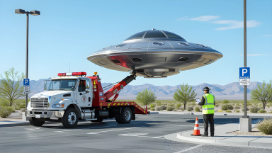 市議会、UFOの駐車違反に取り締まり方針を決定。レッカー移動も辞さず - Main Image