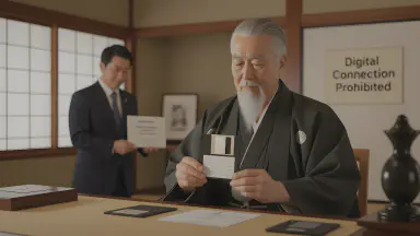 "Floppy Disk Organization Skills" Recognized as National Living Treasure: Government Permanently Bans All Digital Connections to Preserve Technique - Style 3