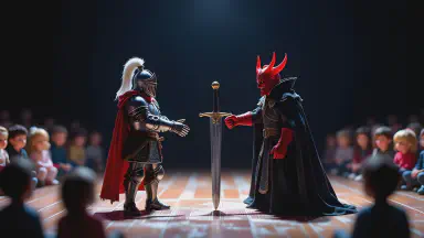 「これは残業です」勇者、聖剣を床に突き刺しストライキ決行。魔王と組合結成へ - Style 3