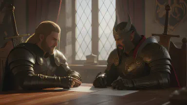 「これは残業です」勇者、聖剣を床に突き刺しストライキ決行。魔王と組合結成へ - Style 8