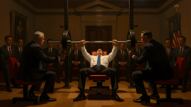 国会、法案の重さをベンチプレスで決定。「国民の声」は重すぎて誰も持ち上げられず - Main Image