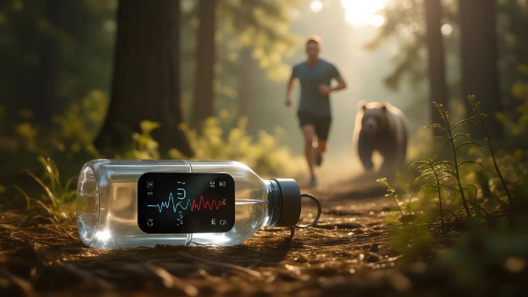 「死ぬかと思った」心拍数グラフ、現代アート大賞に。熊は「共同制作者」としてクレジットを要求