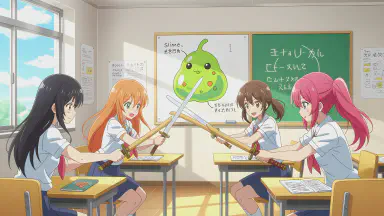 University Entrance Exam to Include "How to Defeat Slimes" Starting Next Year. Physics Students Can Opt for "Golem Weakness Analysis" Instead - Style 1