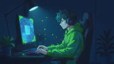 Pro Gamer Fuses with Gaming Chair, Successfully Achieves Photosynthesis. "Food costs are down," team rejoices. - Style 1