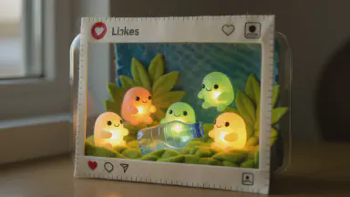 Mysterious Life Form Born from Ocean Plastic Debris Begins Trading as "Assets" on Flea Market Apps. Initial Lots Sold Out Instantly - Style 1