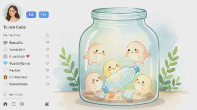 Mysterious Life Form Born from Ocean Plastic Debris Begins Trading as "Assets" on Flea Market Apps. Initial Lots Sold Out Instantly - Style 5