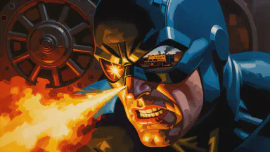 "True Hero" Emits Black Smoke with Every Special Attack. Power Source Revealed to be Diesel Engine - Style 4