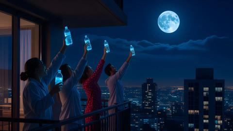 "Drinkable Moonlight" Buyers Howl in Unison at Midnight. Consumer Affairs Agency: "We Understand Your Feelings, But It's Just Water"