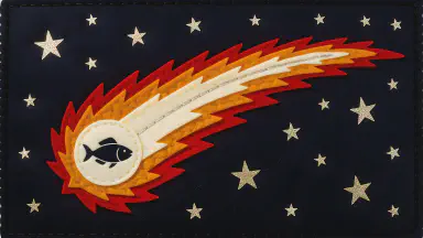 The Mystery of the Universe, Now Monetized. New Comet "Seafood" Generates Ad Revenue with Every Observation - Style 1