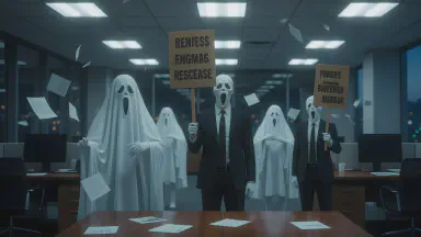 Ministry of Health Officially Approves 'Afterlife Employment Agency' for Labor Shortage, but Poltergeist Strikes Escalate - Style 3