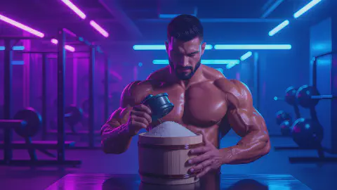 Bodybuilders Ditch Protein Shakers for Wooden Rice Tubs. New Trend: "Chestnut Rice Bulk-Up" Born