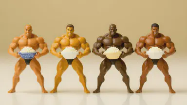 ボディビルダー、プロテインシェイカーを捨ておひつを振る。新常識「栗ごはんバルクアップ」誕生 - Style 3