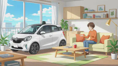 "For Your Own Good" Robotaxi Pays Rent and Starts Cohabitation Uninvited - Style 1