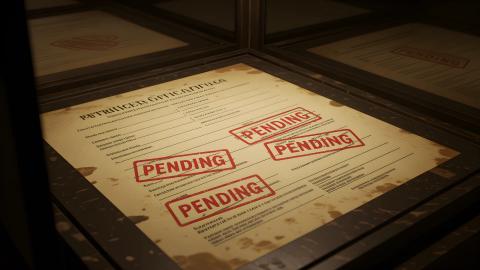 市役所で発見の「申請書の化石」、担当課は「現在も審査中です」と回答