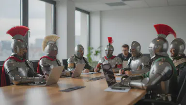 炎上対策の新条例、ネット討論に「甲冑着用」を義務化。Wi-Fiを遮断し議論を物理的に強制終了へ - Style 2