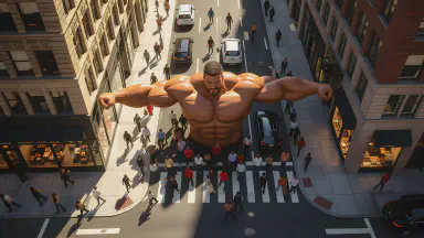 「長寿の秘訣は“右腕”にあり」と科学者が発表。全人類、ポパイ化でドアが通れなくなる - Style 4