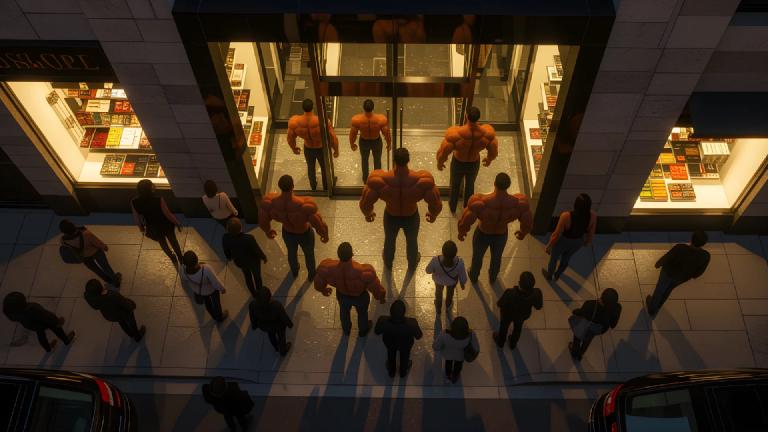 Scientists Announce "The Secret to Longevity is in Your Right Arm." All of Humanity Becomes Popeye, Can No Longer Fit Through Doors