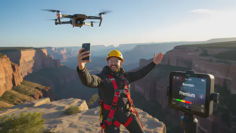 "Likes" Worth Your Life: Government Turns Dangerous Cliffs into Gacha-Based Photo Spots. Grand Prize: "Immediate Drone Rescue"