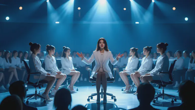 Idol Industry Shaken. New Group's Encore is a "Proper Chair Sitting Posture Lecture"