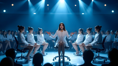 Idol Industry Shaken. New Group's Encore is a "Proper Chair Sitting Posture Lecture" - Main Image