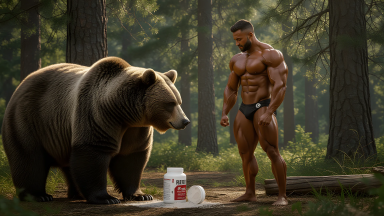 "Persuade Bears with Bench Press" - City Hall Passes Japan's First Muscle Ordinance for Wildlife Control - Main Image