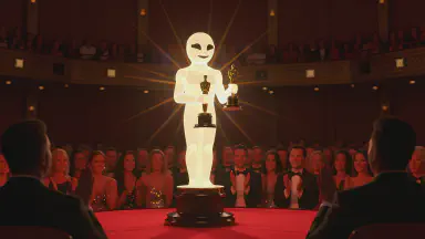 "Lens Flare" Finally Wins Academy Award. J.J. Abrams Sobs, "It's So Bright I Can't See Anything" - Style 7