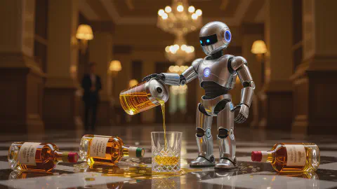 AI Sommelier Declares Whisky Taste a "Bug," Destroys All Bottles. Proposes Engine Oil as "Perfect Alternative."