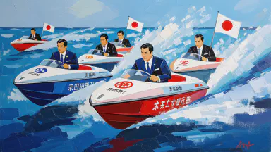Cabinet Decides to Bet Entire Next Year's Budget on "Boat Race." Winner Takes All. - Style 1