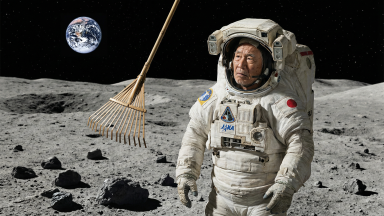 月面枯山水、まさかの低評価レビュー。「石の配置に哲学がない」と酷評され、庭師を緊急射出 - Main Image