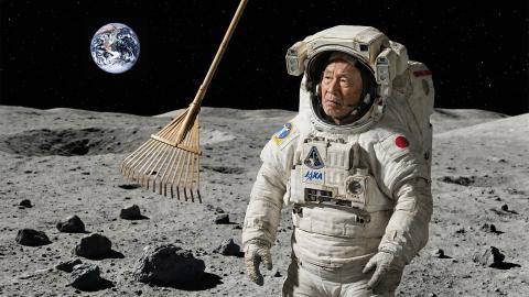 Lunar Zen Garden Receives Scathing One-Star Review: "The Stone Arrangement Lacks Philosophy" — Gardener Emergency-Launched to Moon