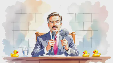 Bathroom Belting Act Passes, Prime Minister Delivers Policy Speech with Showerhead Microphone - Style 5