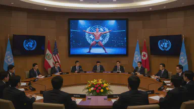 Muscle Idol Group's 'Bicep Wave' Designated as Weapon of Mass Destruction by UN, Subject to Export Controls - Style 1