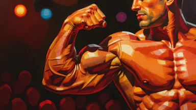 Muscle Idol Group's 'Bicep Wave' Designated as Weapon of Mass Destruction by UN, Subject to Export Controls - Style 2