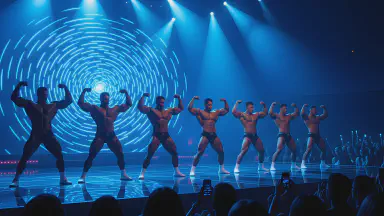 Muscle Idol Group's 'Bicep Wave' Designated as Weapon of Mass Destruction by UN, Subject to Export Controls - Style 4