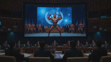 Muscle Idol Group's 'Bicep Wave' Designated as Weapon of Mass Destruction by UN, Subject to Export Controls - Style 5